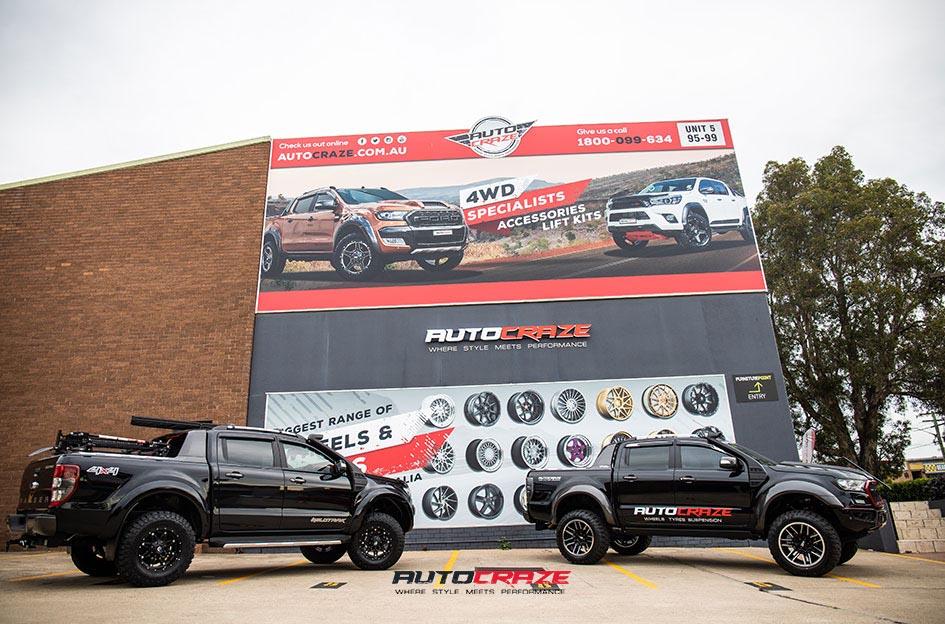 FORD RANGER HOSTAGE MATTE BLACK
